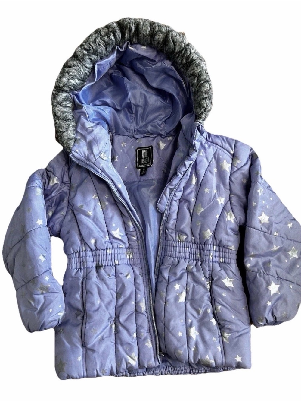 Rothschild Lavender Star Puffer Jacket